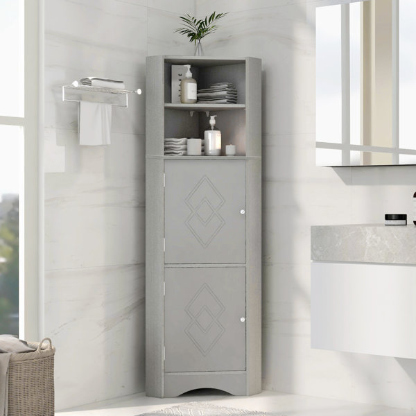 Hokku Designs Austrina MDF Freestanding Bathroom Wayfair